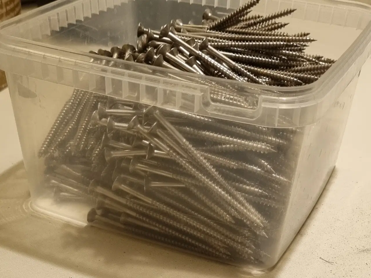 Billede 1 - Rustfri skruer 90x0.5mm 