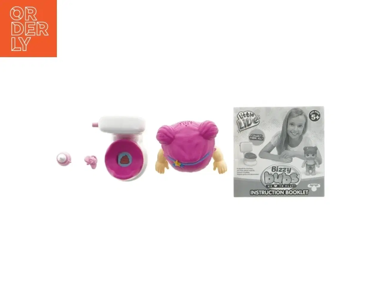 Billede 3 - Little Live Bizzy Bubs dukkesæt med potte (str. Dukke 12,5 x 8 x 5 cm)