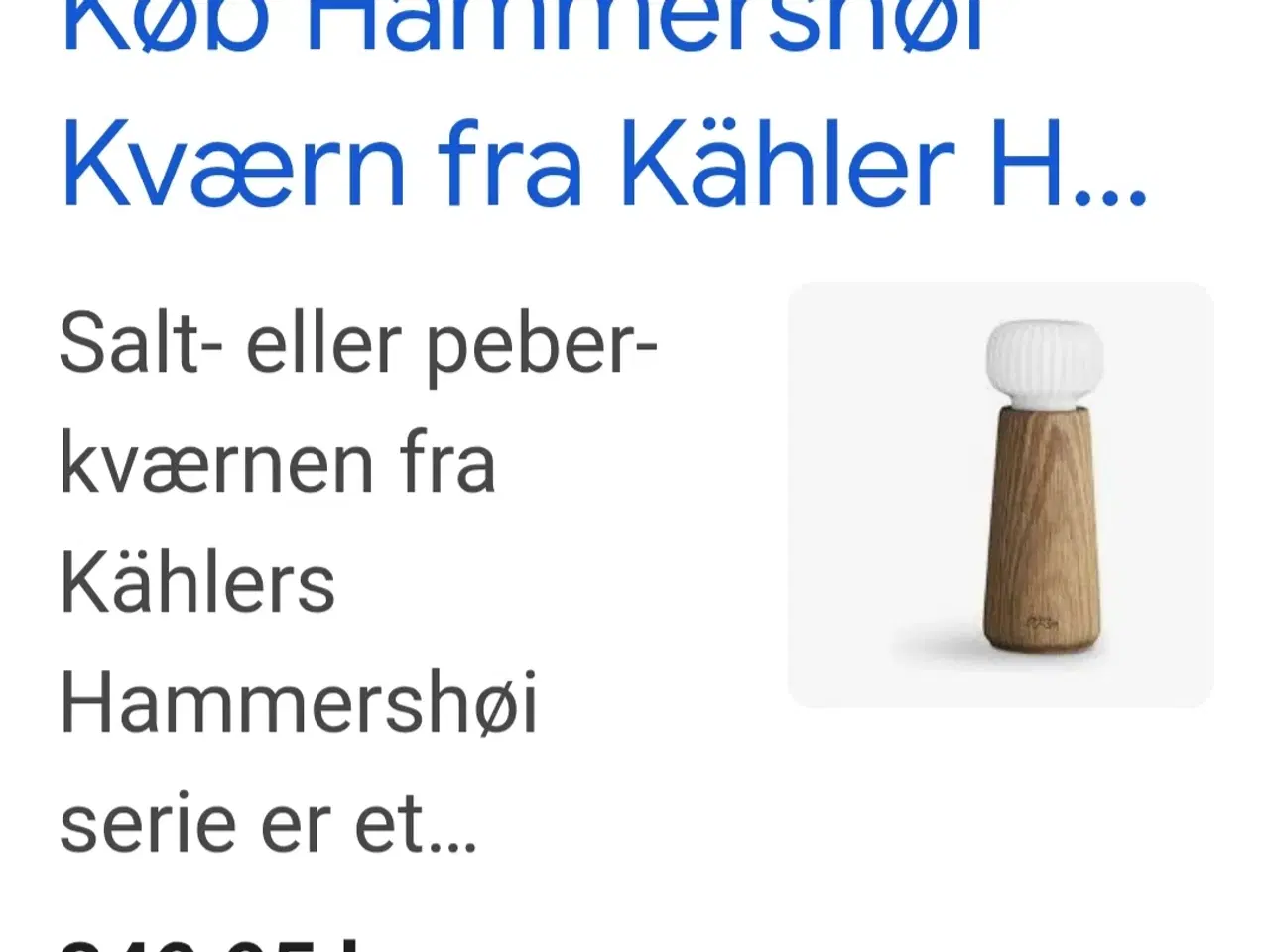 Billede 5 - Kähler krydderi kværn