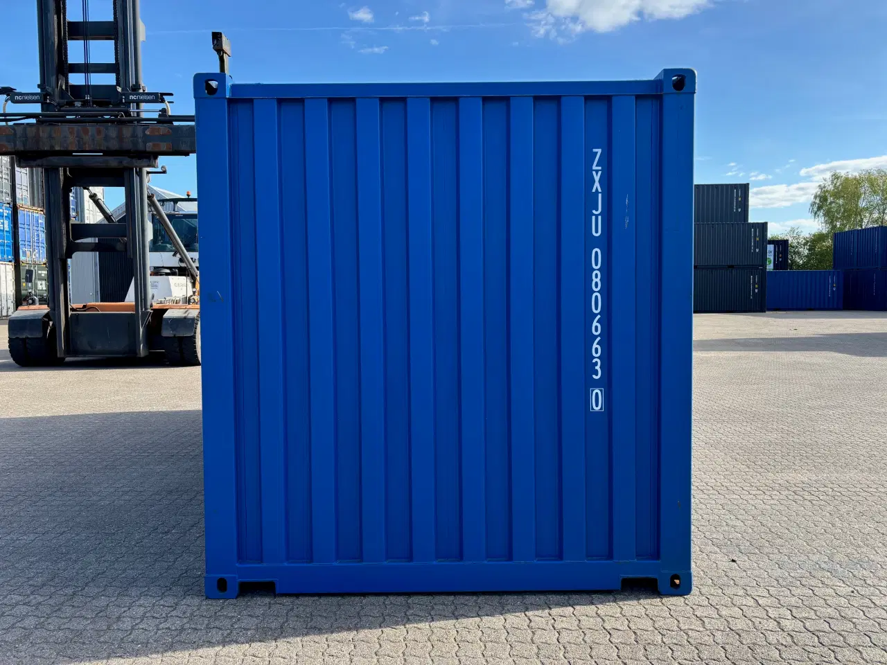 Billede 4 - TILBUD TILBUD 20 fods Container Ral: 5010