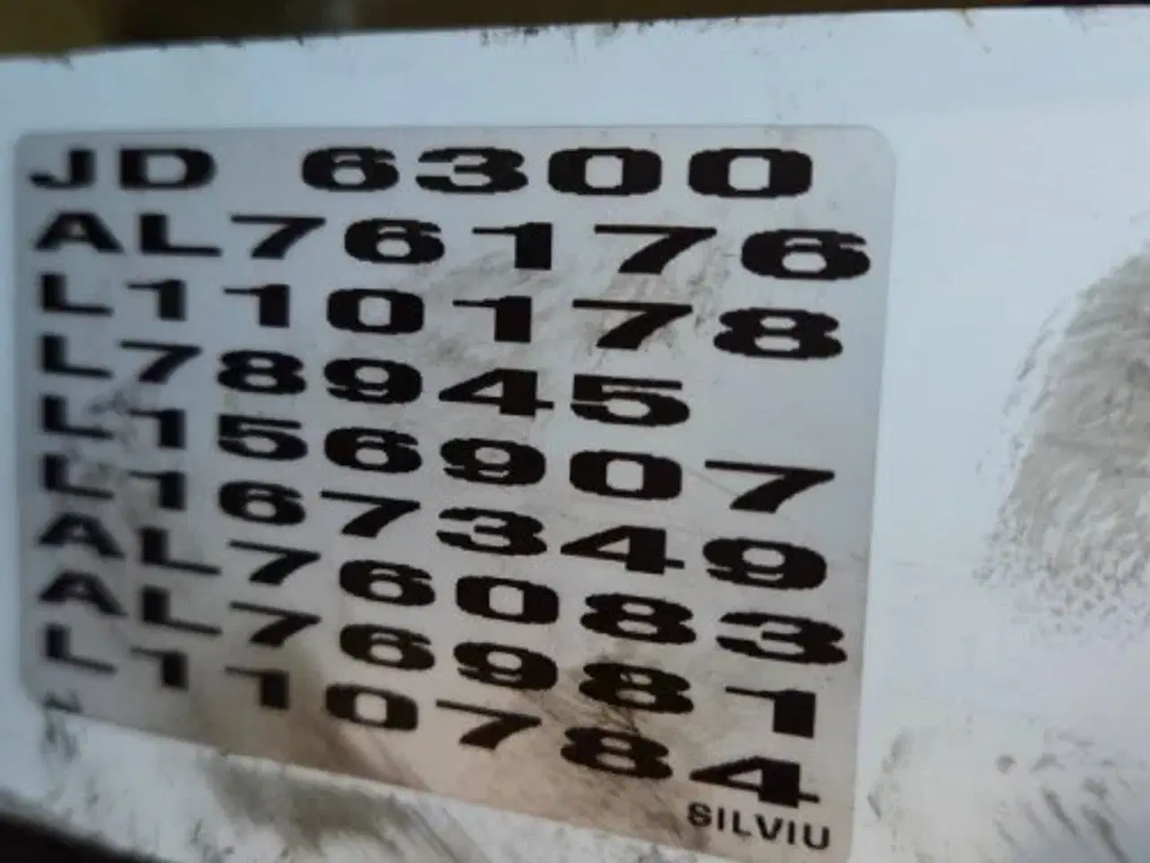 Billede 23 - John Deere 6300 Pto Transmission AL76176