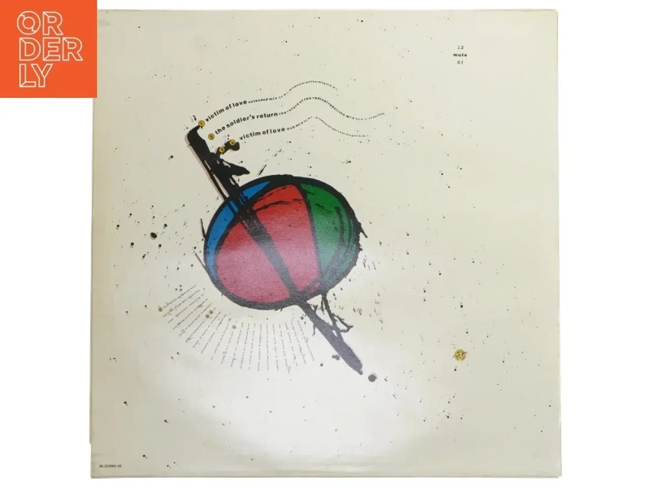 Billede 3 - Erasure vinylplade - Victim of Love fra Mute Records