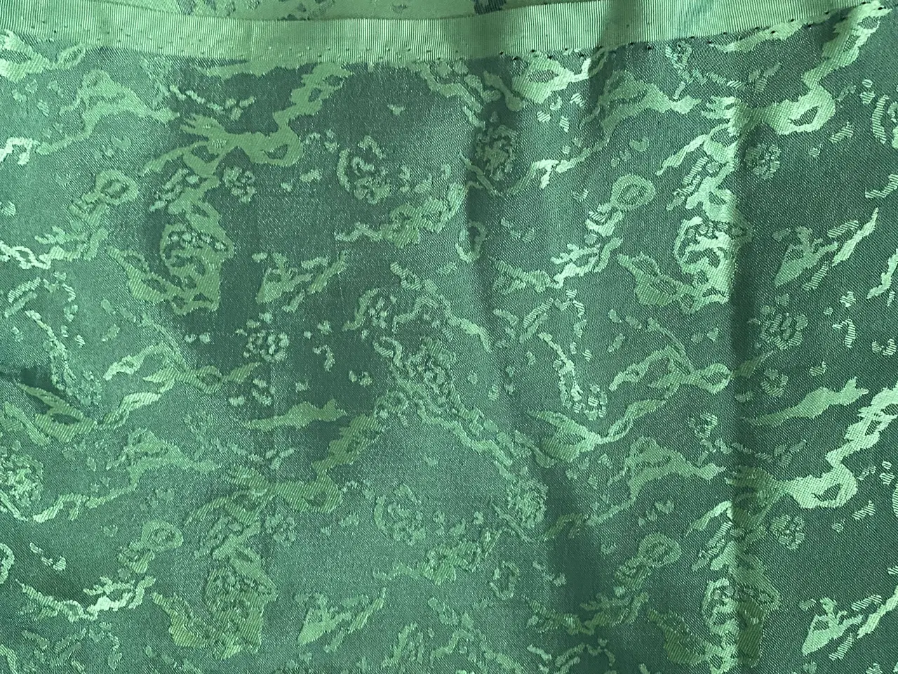 Billede 7 - Diverse stof i silke og polyester