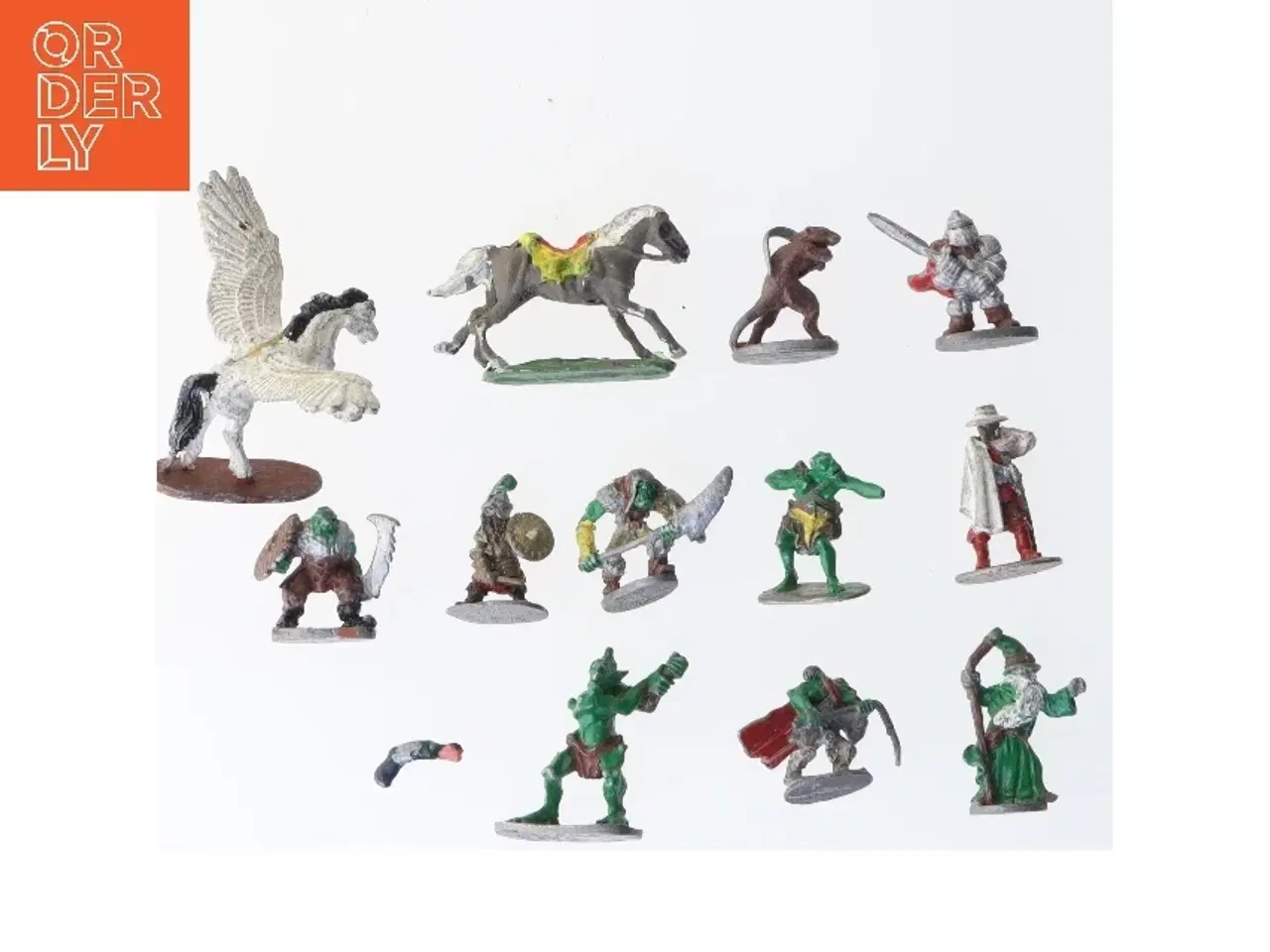 Billede 1 - Figurer til rollespil (str. 3,5 cm)