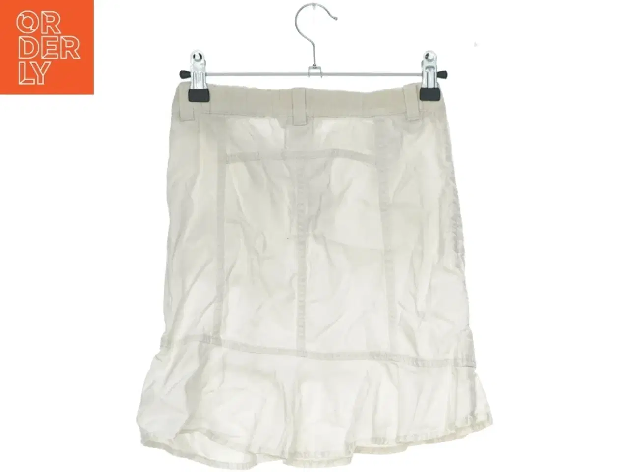 Billede 2 - Hvid nederdel med lommer fra H&M (str. 128)