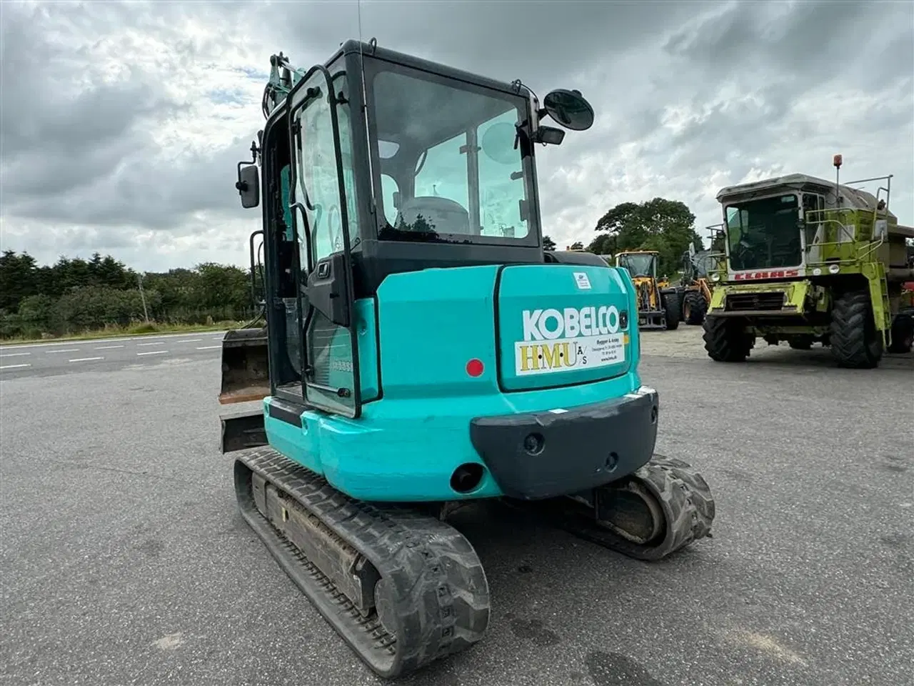 Billede 5 - Kobelco SK55 KUN 1900 TIMER OG MED SKOVLE!