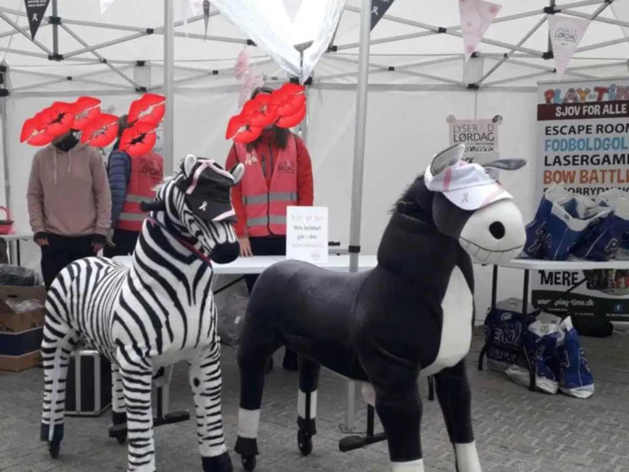 Billede 3 - Fun Animals XL - Æsel & Zebra