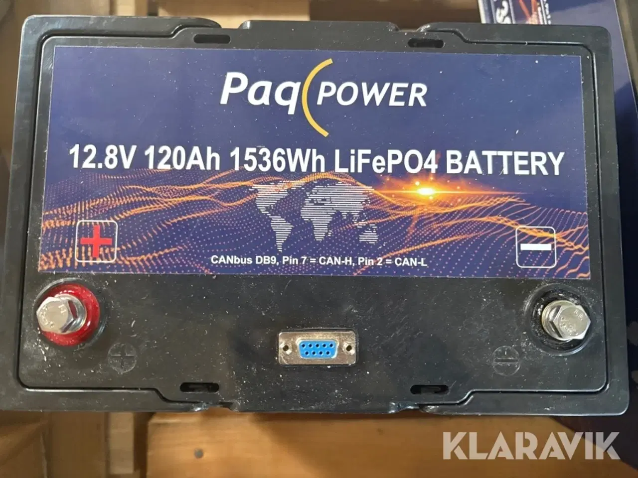Billede 3 - Batteri Paq Power 12,8V 120 Ah 1536Wh LiFePO4 4 styk