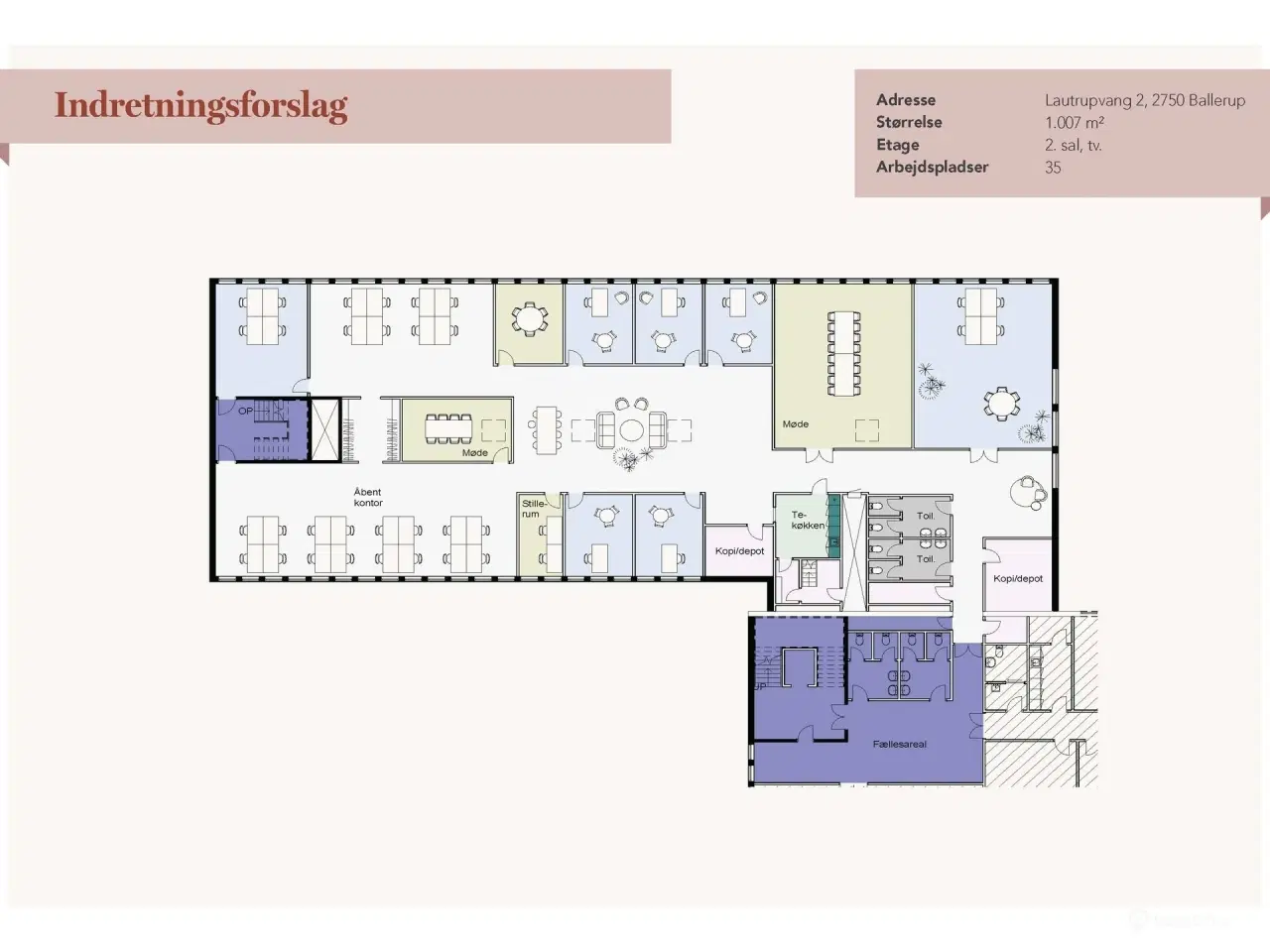 Billede 15 - Ejendom med alt fra kantine til fitnessområde
