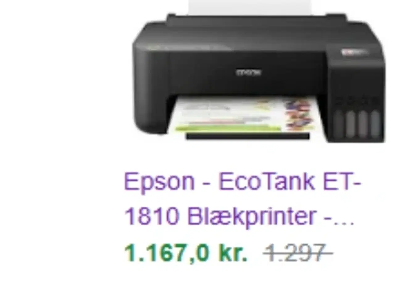 Billede 2 - Super tilbud. Epson Printer. Aldrig brugt 