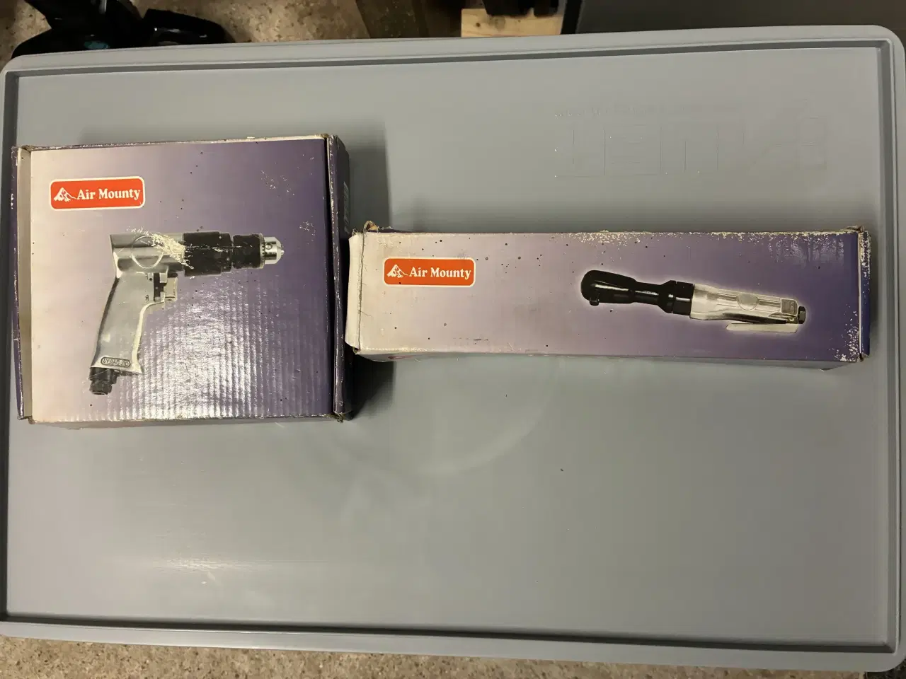 Billede 1 - Ny Luft boremaskine og skraldenøgle