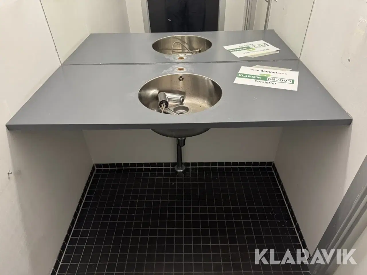 Billede 1 - Bordplade med håndvask