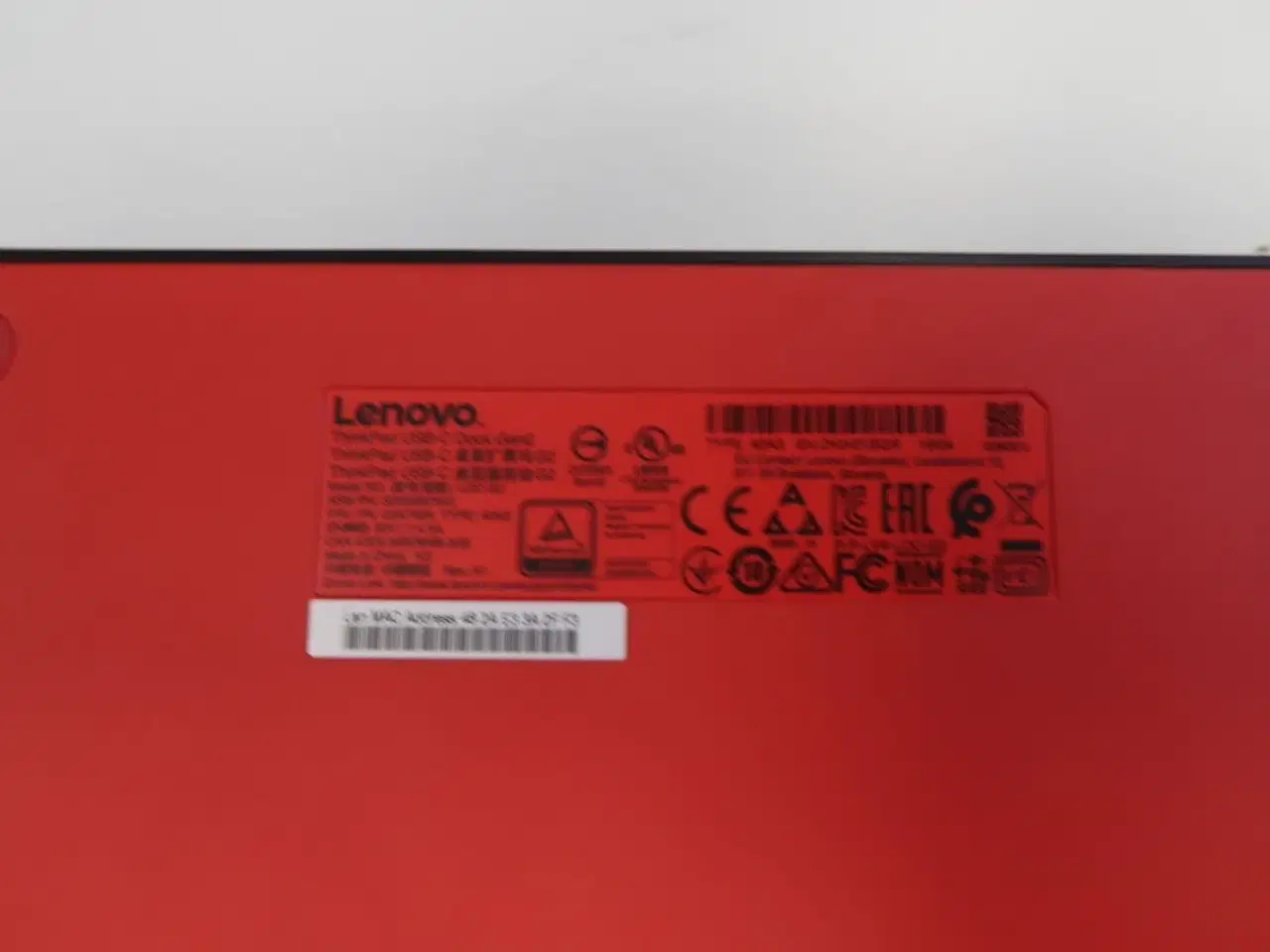 Billede 2 - Lenovo ThinkPad USB-C Dock Gen 2 40AS