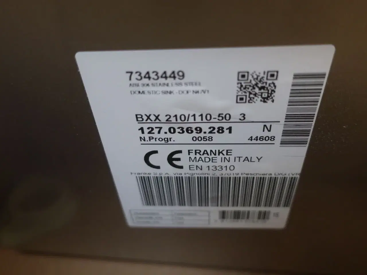 Billede 2 - Vask FRANKE BXX 210/110-50 3