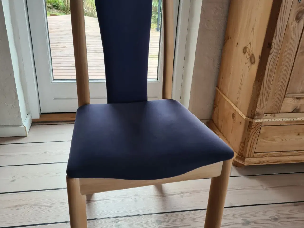 Billede 1 - Skovby spisestole i bøg model DC57BMU