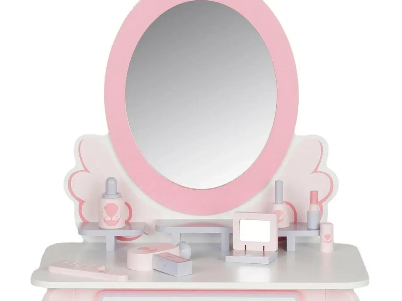 Billede 3 - Sminkebord med spejl og stol - dukkeleg