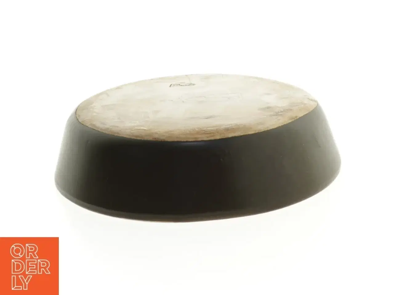 Billede 2 - Brunt keramikfad (str. 33 x 23 cm)