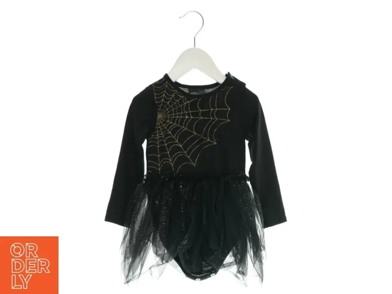 Billede 1 - Tyl kjole med bodystocking fra H&M (Str. 80)