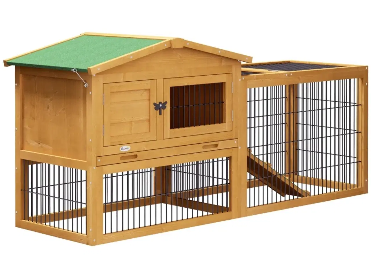 Billede 2 - Kaninbur med løbegård "Verona"