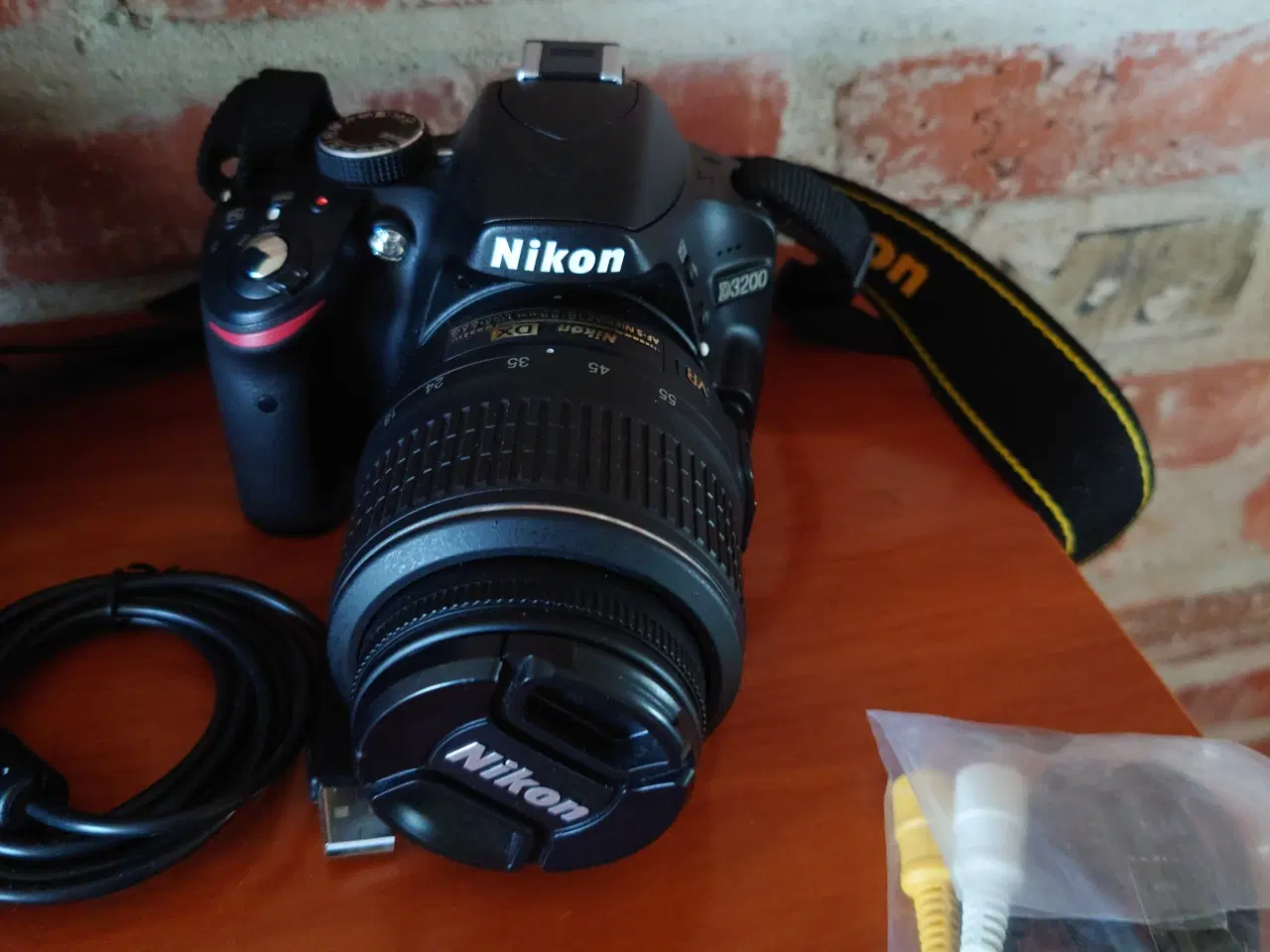 Billede 2 - Nikon D3200 24mp, 64gb ram, 18-55mm VR objektiv