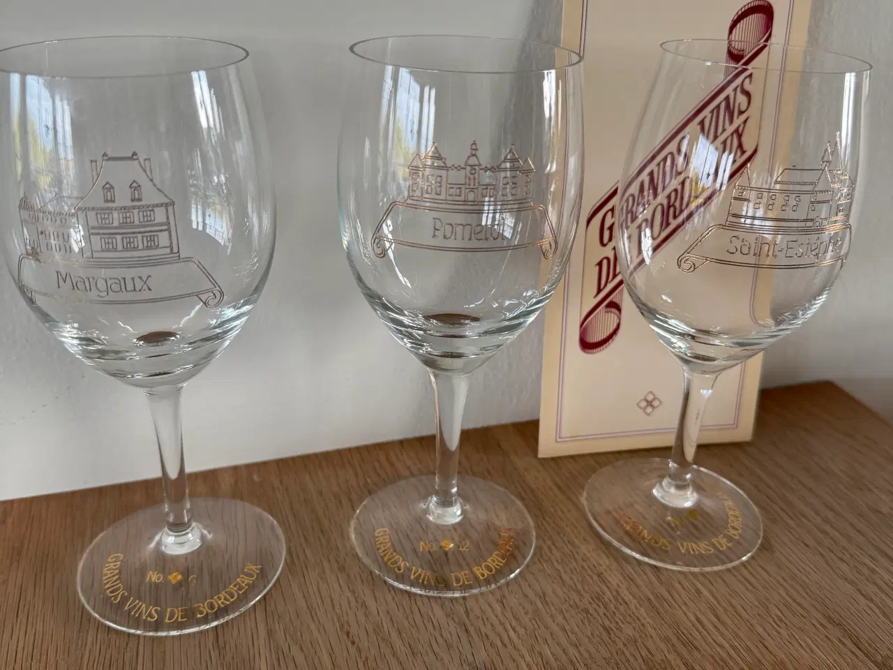 Billede 1 - Rødvins glas fra Firkløver