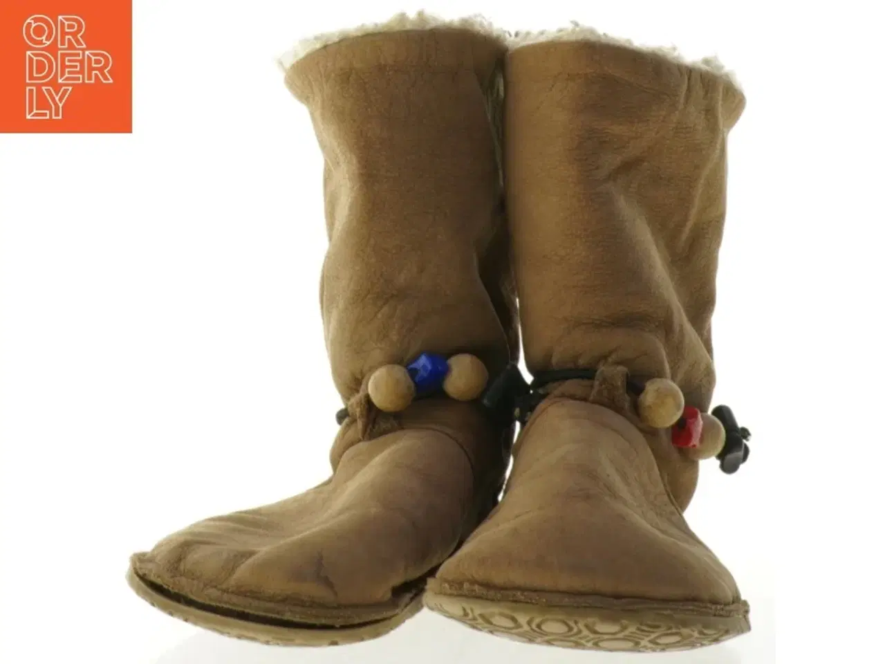 Billede 2 - Vinterstøvler med uldfoer til børn fra Vibram (str. Udvendig sål 18,5 cm)