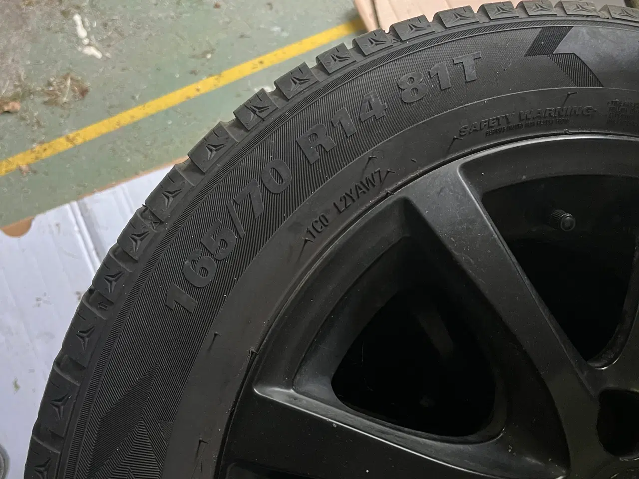 Billede 3 - Vinterdæk, Seat Mii 165/70 R14 81T