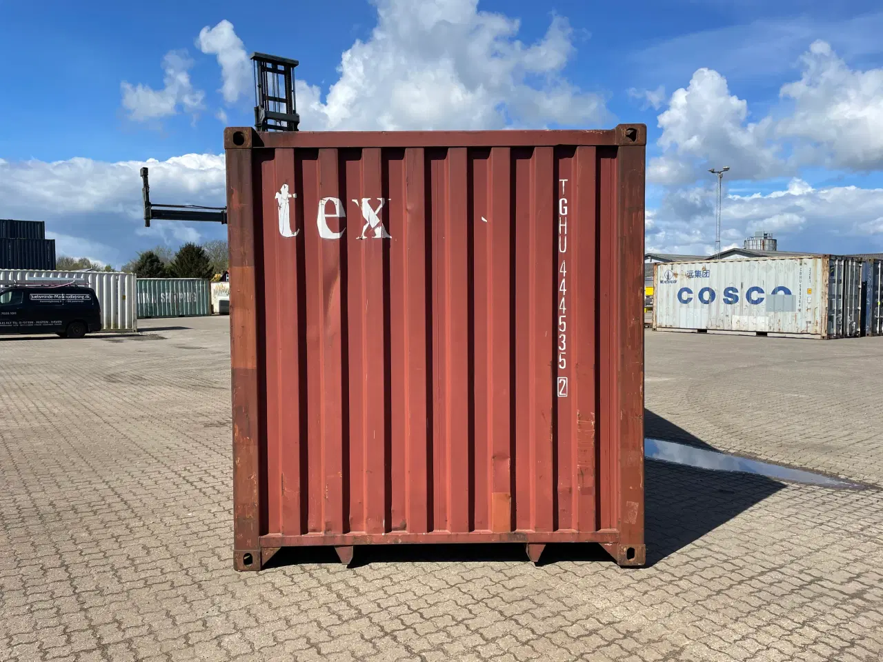 Billede 4 - 40 fods DC Container Står på Sjælland- ID: TGHU 44