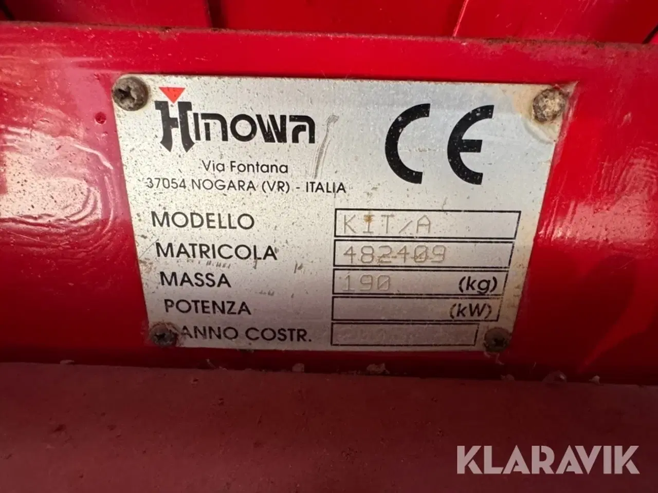 Billede 6 - Dumper Hinowa HP1150