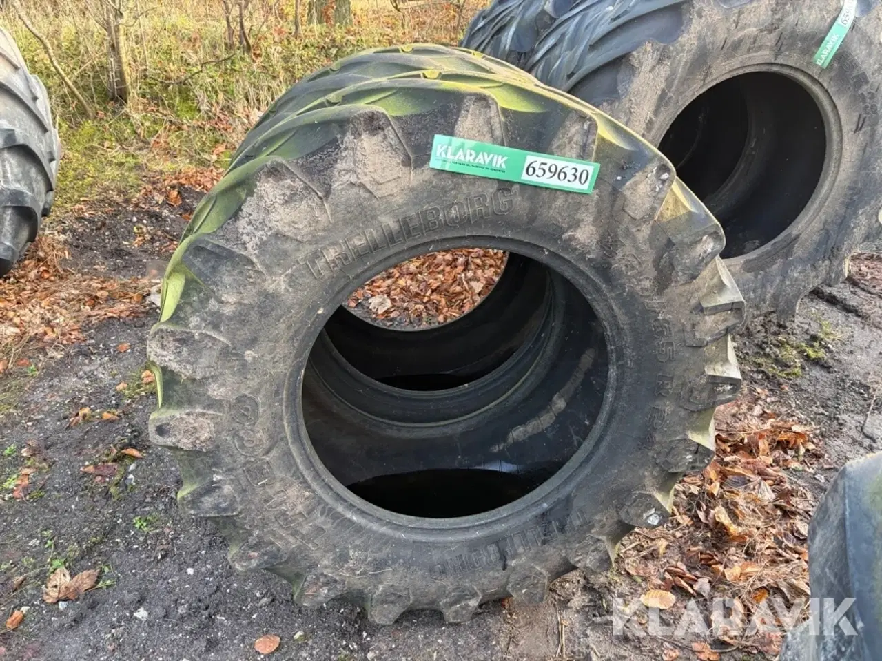 Billede 1 - Landbrugsdæk Trelleborg 480/65R24 2 styk