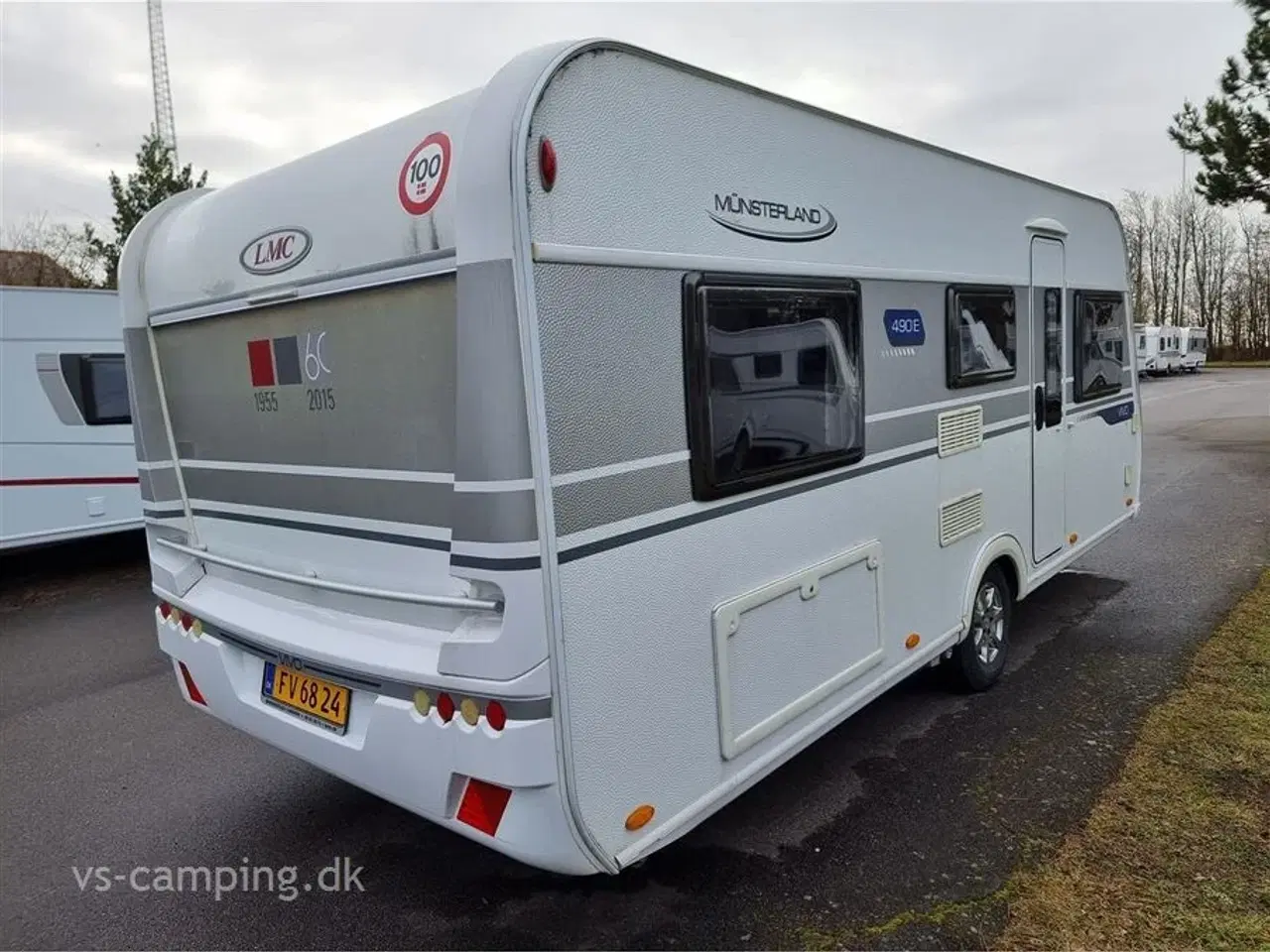 Billede 2 - 2016 - LMC Vivo 490 E ALDE   FLOT OG VELHOLDT CAMPINGVOGN MED ALDEVARME OG ENKELTSENGE.