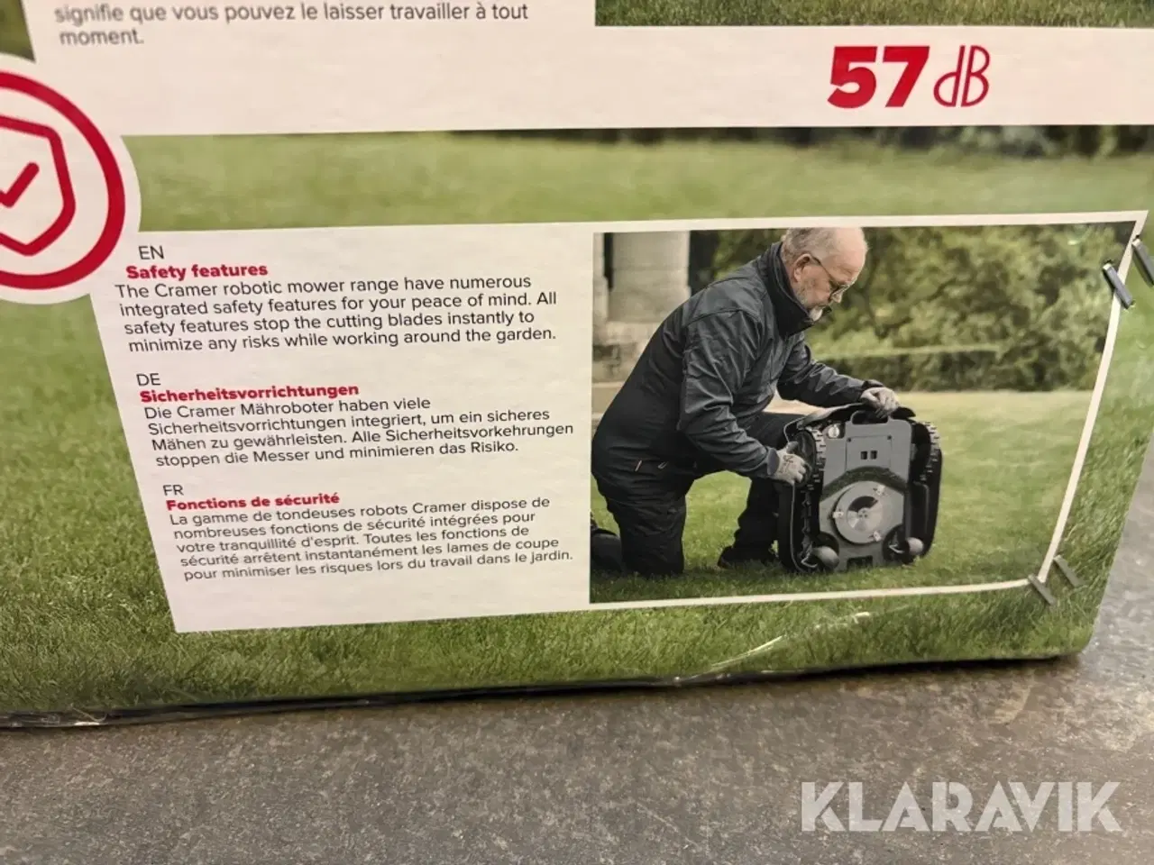 Billede 12 - Robot plæneklipper Cramer RM2000