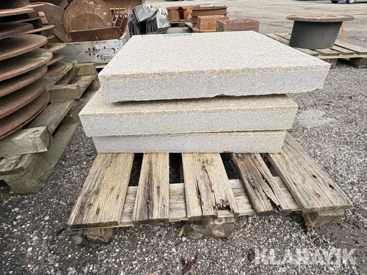 Billede 5 - Granit fliser 3 styk