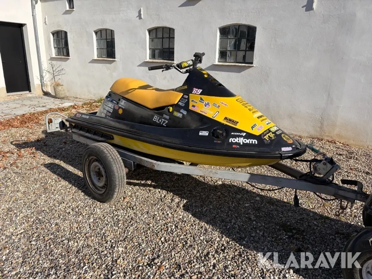 Billede 7 - Vandscooter Polaris SL 1050 med ophalervogn