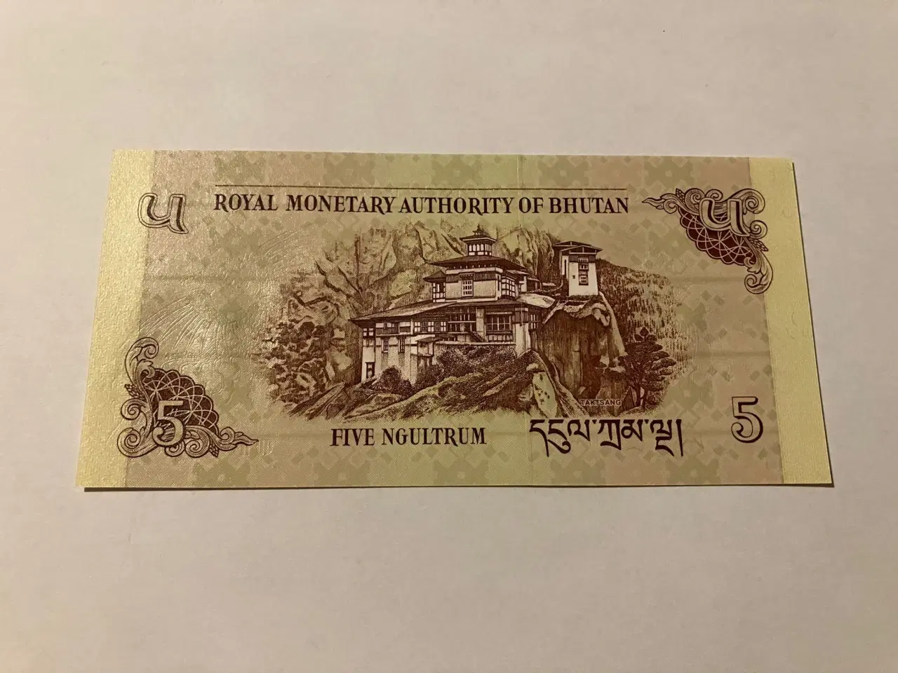 Billede 1 - 5 Ngultrum Bhutan