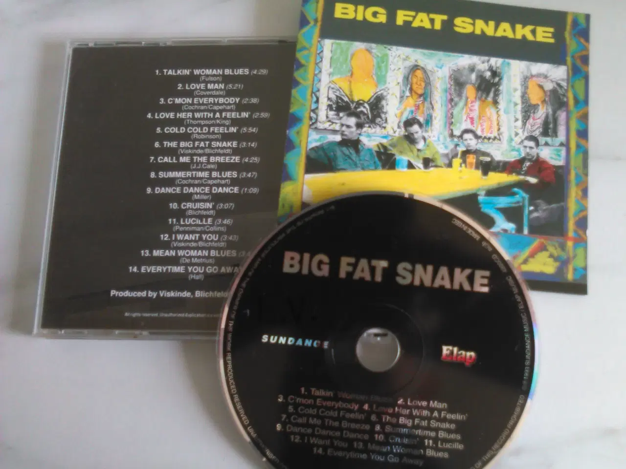 Billede 4 - Big Fat Snake 6 titler – stk. 20 kr.