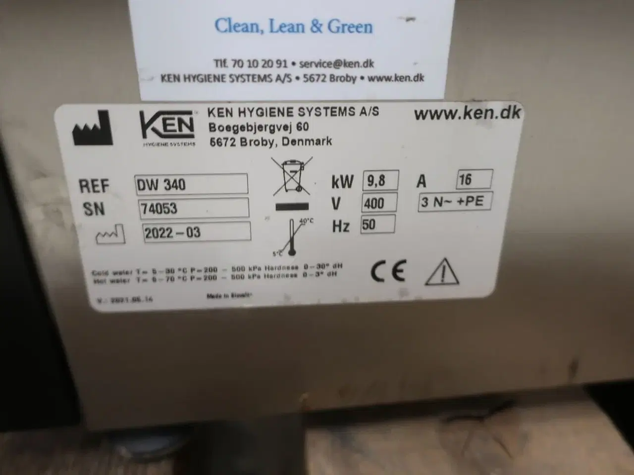 Billede 4 - Opvaskemaskine KEN DW 340