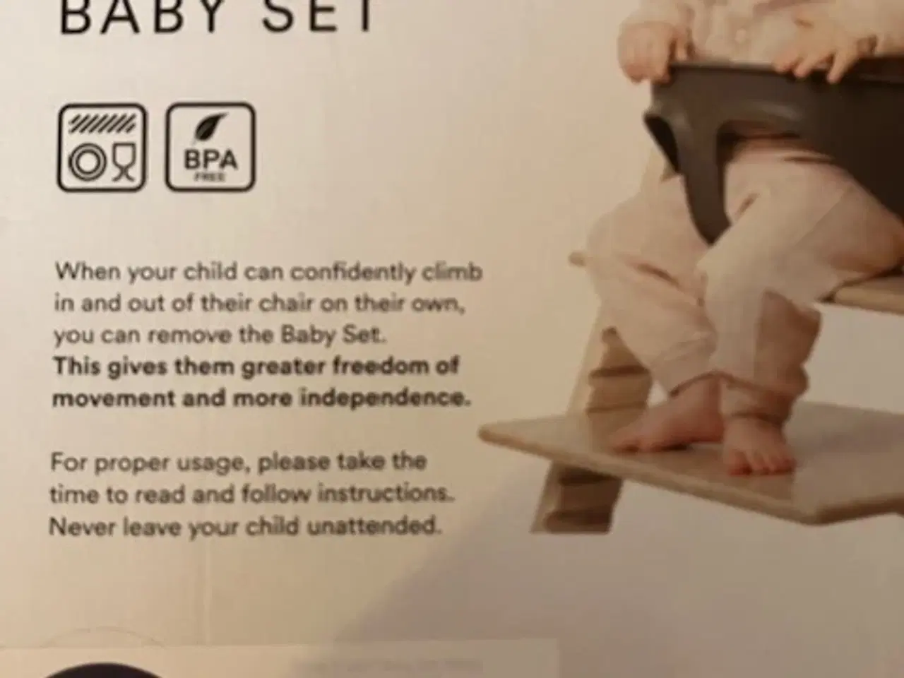 Billede 1 - TRIPP TRAPP Baby set