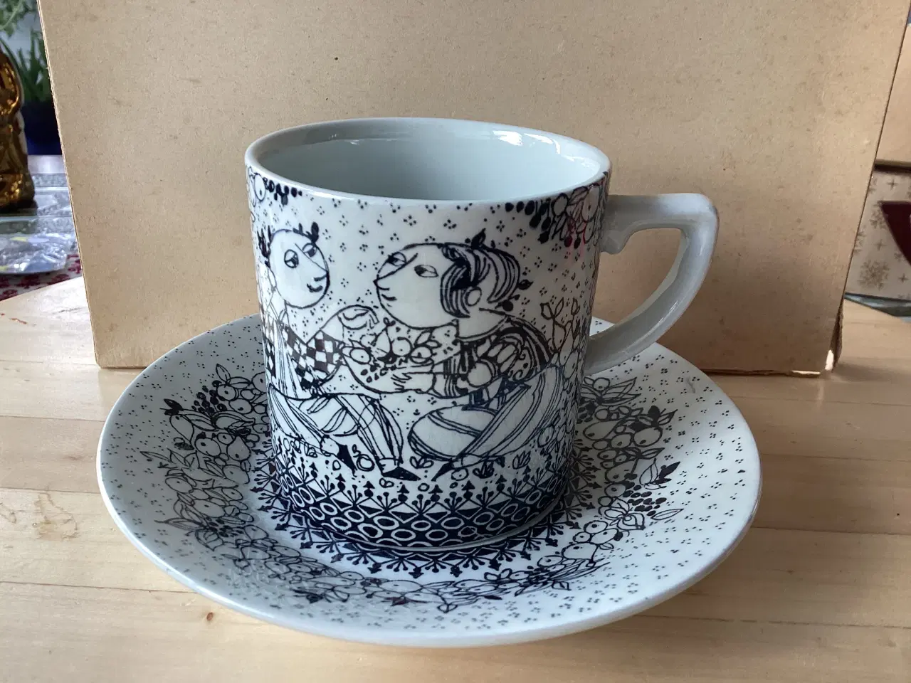 Billede 1 - Bjørn Wiinblad kop- efterår- Årstiderne 