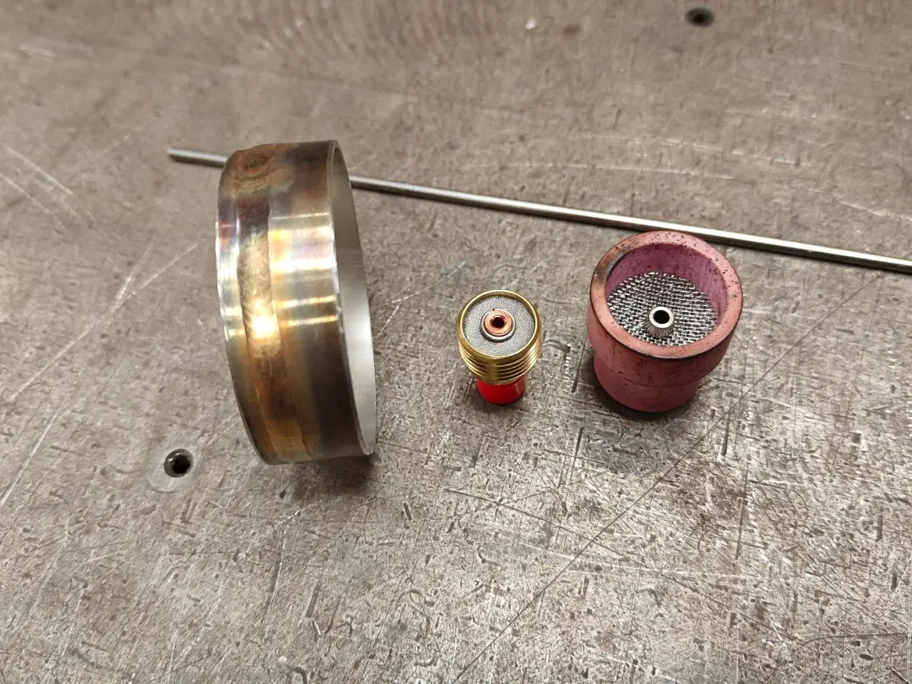 Billede 4 - 3 stk. Migatronic TIG slanger 4 m vandkølet m tilb