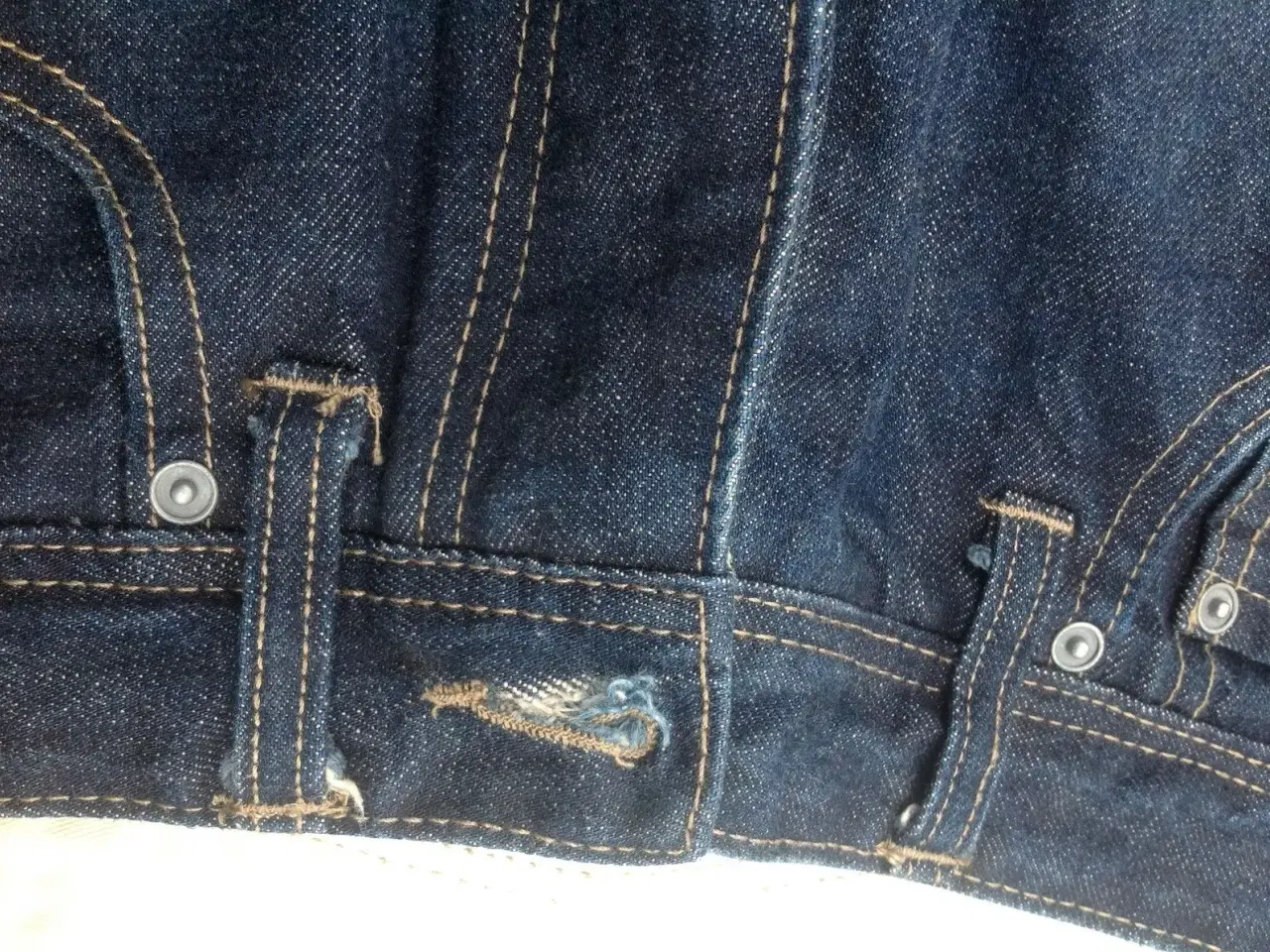 Billede 2 - Jeans mørkeblå