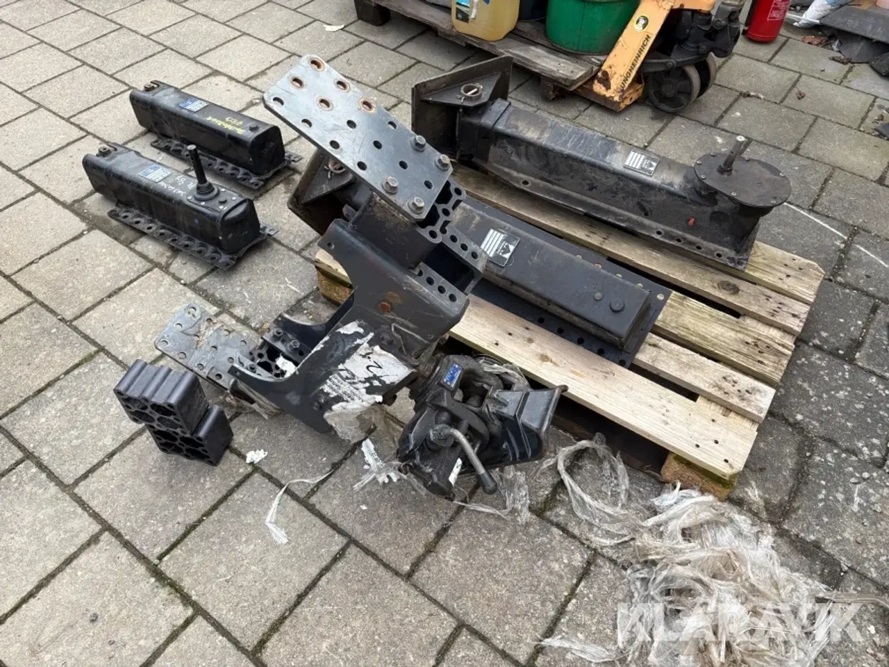 Billede 4 - Støtteben JOST Haacon B0603 2030 F 013 G RO 40CH-150 samlet lot