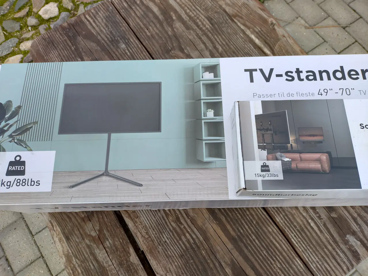 Billede 1 - Tv stander fritstående med soundbarbeslag