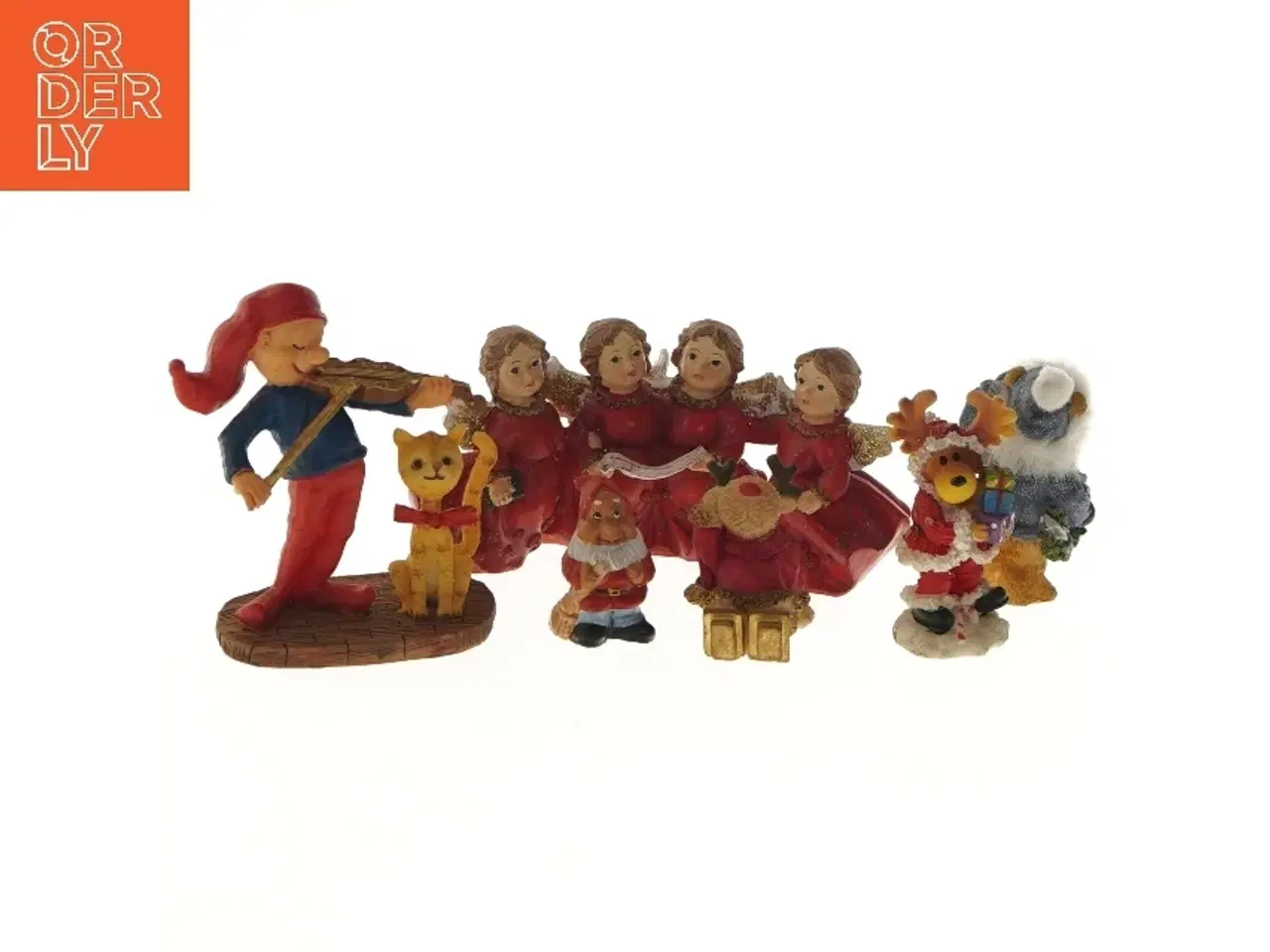 Billede 1 - Juledekorationsfigurer (str. 5-10 cm)