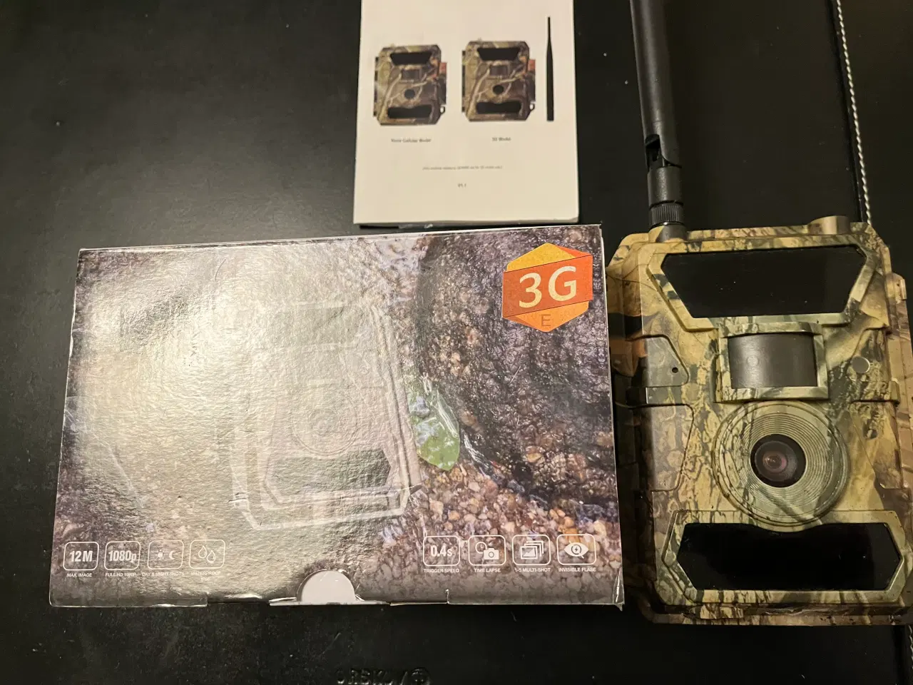 Billede 1 - Vildtkamera m. låsbar stål sikringsboks