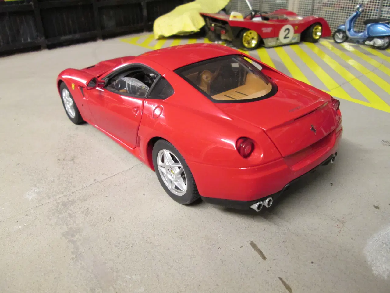 Billede 3 - Modelbil Ferrari 599 GTB Hot Wheels Elite 1:18