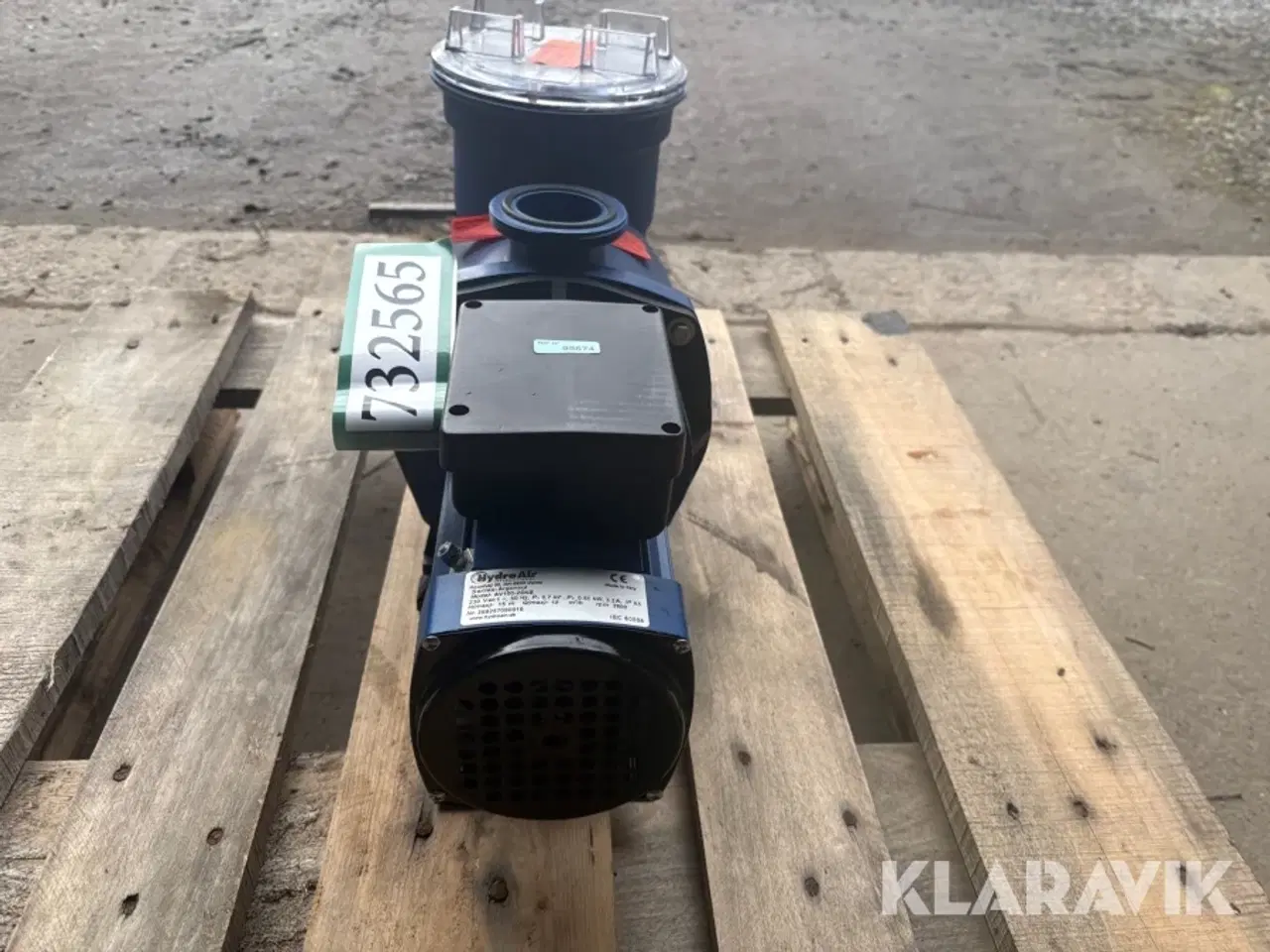 Billede 2 - Pool pumpe Hydro Air Argonaut pumpe AV100-2DNS