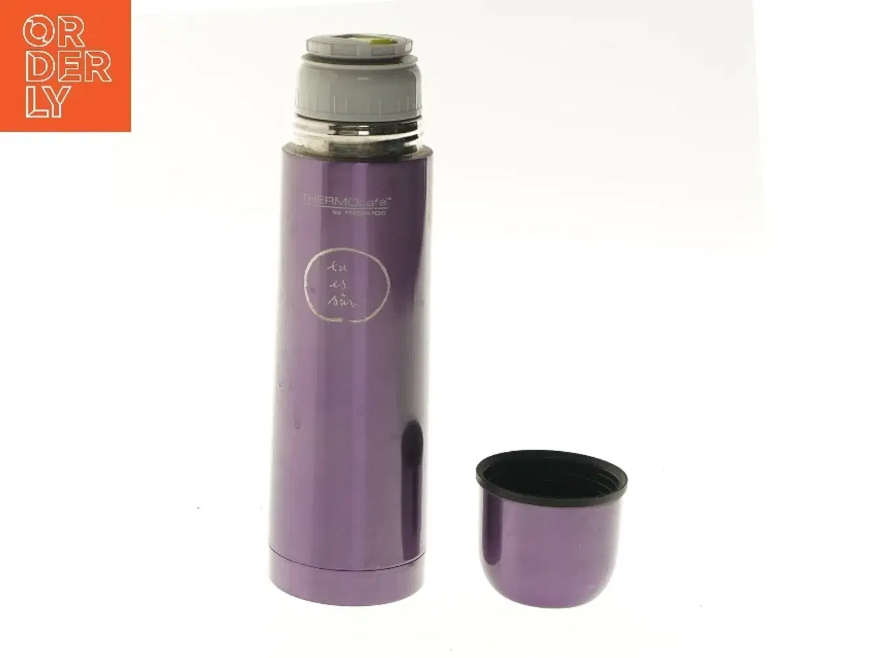 Billede 5 - Lilla termoflaske 0.5L (str. 25x7 cm)