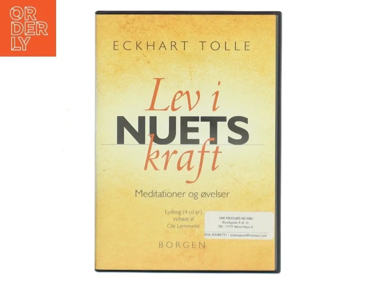 Billede 1 - Lev i nuets kraft af Eckhart Tolle (Bog)