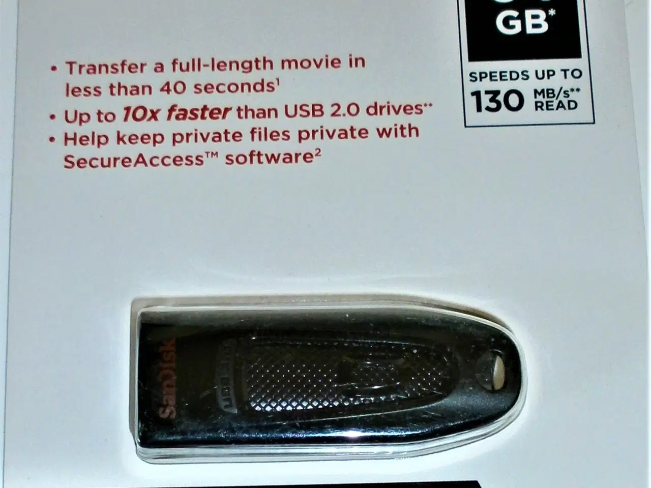 Billede 1 - 64 GB Ultra USB 3.0 Flash Drive